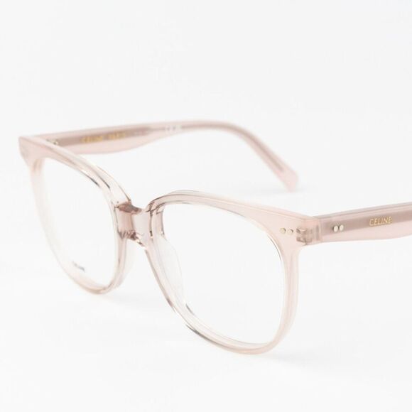 NEW Celine CL5010IN 072 THIN 2 DOTS Shiny Rose Pink Unisex Geometric Eyeglasses main image 6